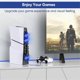 thumbnail image 2 of Cooling Fan for Slim Console, Quiet Cooling System with Memory Function and LED Light, Cooler Accessories -, 2 of 5