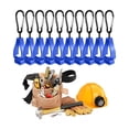 thumbnail image 1 of 12 Pz Glove Grabber Clip Guantes De Trabajo Belt Holder Azul, 1 of 3