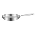 thumbnail image 3 of Sartén de acero inoxidable para tortillas, sartén de inducción, sartén profunda para cocina, olla para cocinar para todas las estufas, restaurantes y 30 centímetros, 3 of 8