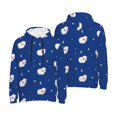 thumbnail image 6 of Bingfone Moon Lamb Men's Drawstring Hoodie Long Sleeve Pocket Sweatshirts-Large, 6 of 6
