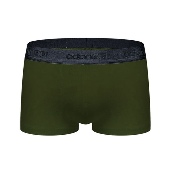 Sngxgn Boxer Briefs for Men, Stretch Breathable Men's Underwear(Green,XL)