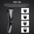 thumbnail image 3 of USB Rechargeable Electric Hair Clipper Low Noise Home Trimmming Haircut Tool, 3 of 7