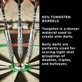 thumbnail image 3 of Viper Bully 80% Tungsten Professional Soft Tip Dart Set, 24 Grams, 3 of 6