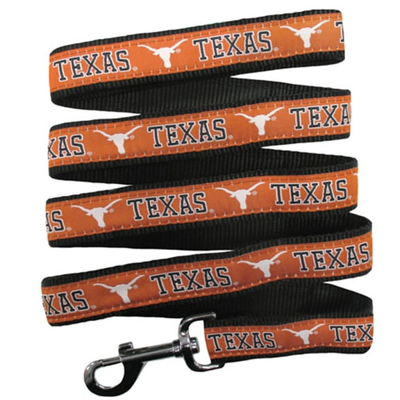 Pets First NCAA Texas Longhorns Leash for Dogs - Officially Licensed - 50 Teams - 3 Sizes