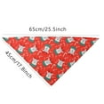 thumbnail image 5 of Saliva Towel Pet Supplies Decoration Christmas Pattern Triangle Towel Dog Scarf Pet Neckerchief Scarf Cotton Bibs, 5 of 11