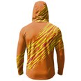 thumbnail image 4 of Mens Fishing Shirts Long Sleeve Sun Hoodies With Face Mask Uv Protection Cooling Hooded Rash Guard Shirts, S, 4 of 7