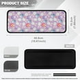 thumbnail image 7 of Yuyamidu Easter Egg RV Step Covers 4 Pack, 19.5 * 7.5 Inch RV Step Rug Rabbit RV Step Carpet for RV Trailer Step Purple RV Stair Covers with Hook and Loop, 7 of 7