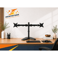 thumbnail image 4 of Mounting Binge Dual Monitor Mount 13–32", Full Motion Articulating Arm, Heavy Duty VESA, Tilt, Swivel & Rotation, Desk Clamp, 4 of 15