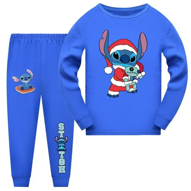 Conjuntos de pijamas de punto para niños, pijamas de seda de algodón para Navidad, ropa de dormir para bebés, ropa para niñas, camisa de manga larga, pantalones, pantalones de traje
