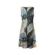 thumbnail image 5 of Elegante mujer sin mangas Rounk cuello verano cómodo bolsillos de impresión Casual vestido de tanque suelto OAVQHLG3B Store  lin121212, 5 of 5