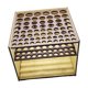 thumbnail image 3 of Porta pinceles, estante de almacenamiento de mesa, portalápices, decoración de oficina o del hogar, MDF, 3 of 8