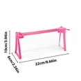 thumbnail image 3 of Lksixu Pencil Case Durable Pencil Pouch Transparent Triangular Pencil Case Stationery Storage Bag Student Large Capacity Zipper Storage Bag Stationery Organizer Travel Cosmetic Storage Bag, 3 of 5