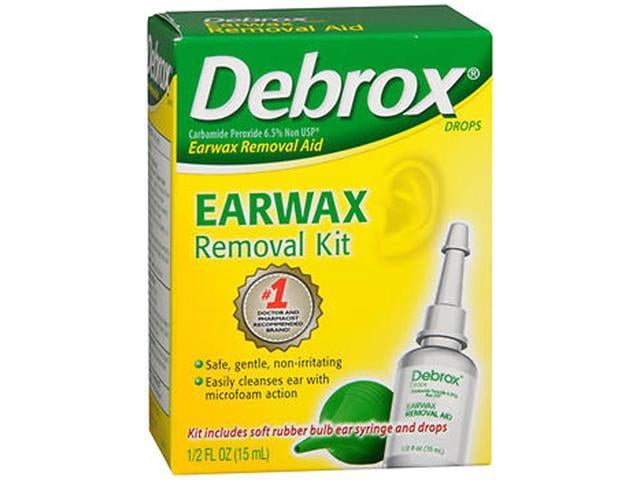 Debrox Ear Wax Removal Kit 0.5 oz. Otic Drops EACH - Walmart.com