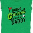 thumbnail image 4 of Inktastic Going Golfing with My Daddy- Kids Golf Boys or Girls Baby Bodysuit, 4 of 5