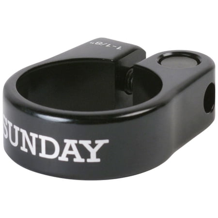 Sunday Slim Seatpost Clamp - 1-1/8   Black Replaceable Hardware price history on PriceWatchPro