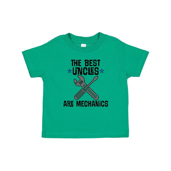 Inktastic Best Uncles Are Mechanics Boys or Girls Baby T-Shirt