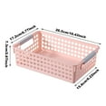 thumbnail image 2 of A4 Paper Storage Basket, Durable Turn in Trays, Office File Tray, Holds A4 Paper Trays for Office Home, Handicrafts Storage Library Drawers Office Arts Crafts Supplies, 1 Pcs, 10.43x6.77x2.87", 2 of 5