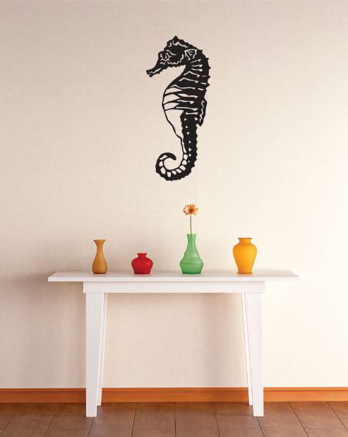 Details about   Seahorse Cute Eyes Sea Animal Cartoon Vinyl Art Sticker For Home Room Wall Decal 