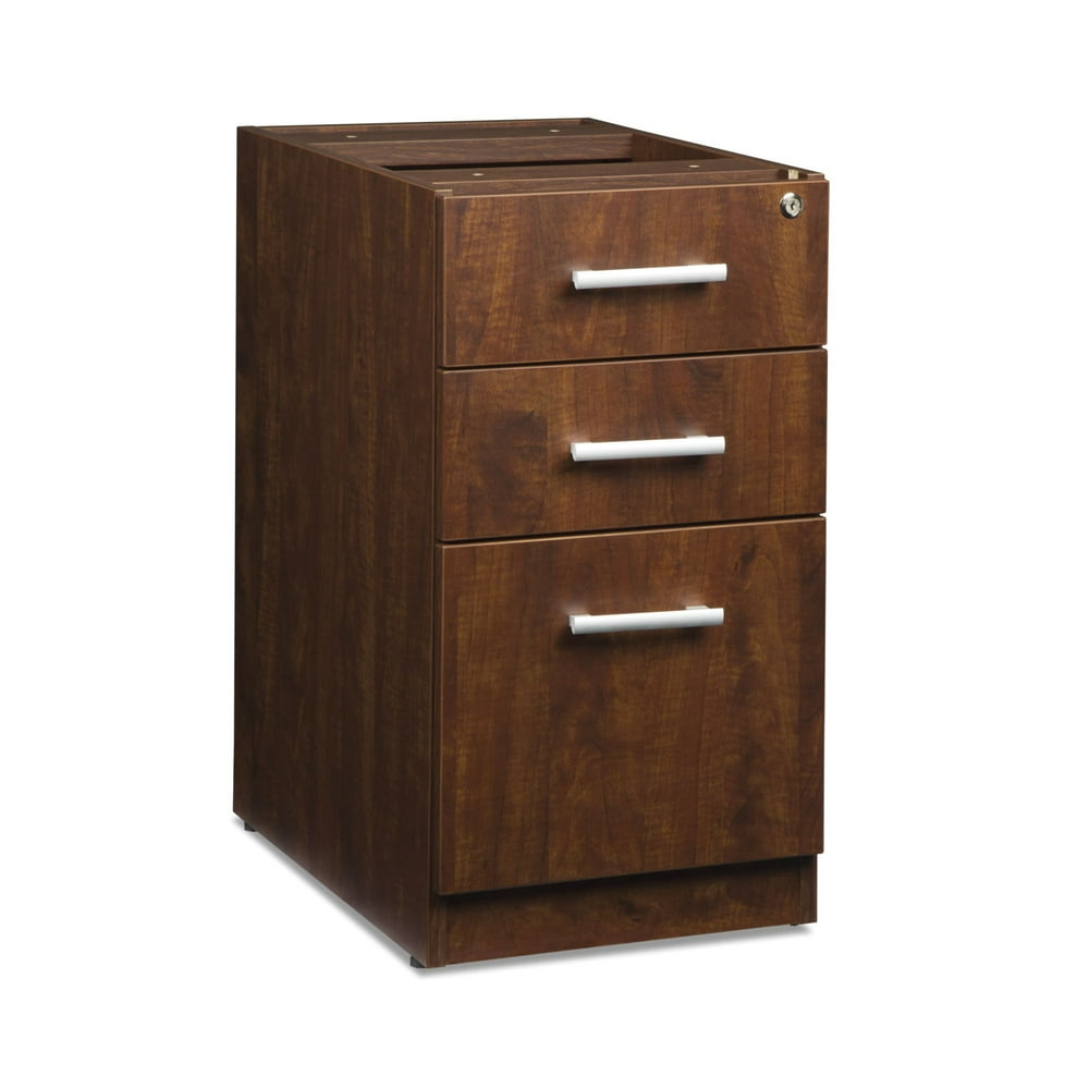 OFM's Fulcrum Series Locking Pedestal, 3Drawer Filing Cherry (CLBBFCHY) Walmart