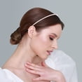 thumbnail image 2 of Unique Bargains Rhinestone Headband Faux Crystal Hair Hoop Hairband for Women Pink, 2 of 7