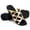 Gold, variant on Cutout Square Toe Slide Sandals for Women Slip On Mules Interwoven Cage Flat Sandals for Dressy Casual Daily Wear Summer Sandals