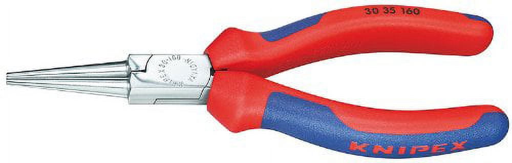 6 1/4 in 30 Long Nose Plier Multi-Component Grip Handle 30 35 160