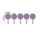 thumbnail image 3 of Ganchos de pared adhesivos (paquete de 5) | Ganchos de plástico resistentes sin taladro con rotación de 360° | Instalación sencilla y sin daños | Soportes multiusos para toallas y utensilios de, 3 of 6