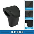 thumbnail image 4 of Cubierta para maletero de coche, pomo de cambio de marchas para KIA Sorento 2020-2023, piel sintética, puntos negros, 4 of 7