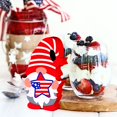 thumbnail image 5 of FYBTOFYBTO Wooden Gnome Independence Day Patriotic Table Ornament, Colorful Decorative Plaque Crafts 4th of July Letter Sign Blessed Table Centerpiece Living Room Decor Memorial Day DecorationFY-001, 5 of 5