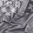 thumbnail image 3 of 5PC Window Set, Regal Home Collections Leila Embroidery Blackout Rod Pocket Curtain Panel, 3 of 7