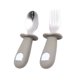 thumbnail image 5 of Tenedor y cuchara con mango redondo para niños pequeños, tenedores de acero inoxidable para niños pequeños, juego de utensilios seguros para niños pequeños, rendimiento inigualable, 5 of 5