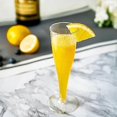 thumbnail image 4 of 30 Pack Plastic Champagne Flutes Disposable 4.5 Oz Gold Glitter Plastic Champagne Glasses Perfect for Wedding,Thanksgiving Day, Christmas, 4 of 5