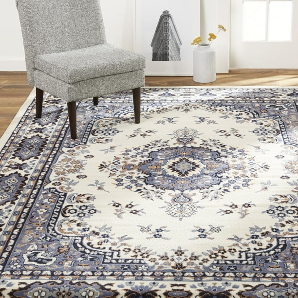 Home Dynamix Premium Sakarya Medallion Area Rug Porcelain 7 8 X10 7 Walmart Com Walmart Com