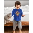 thumbnail image 2 of 2nd Birthday Balloons Long Sleeve Toddler -Image by Shutterstock,  5 Toddler, 2 of 4