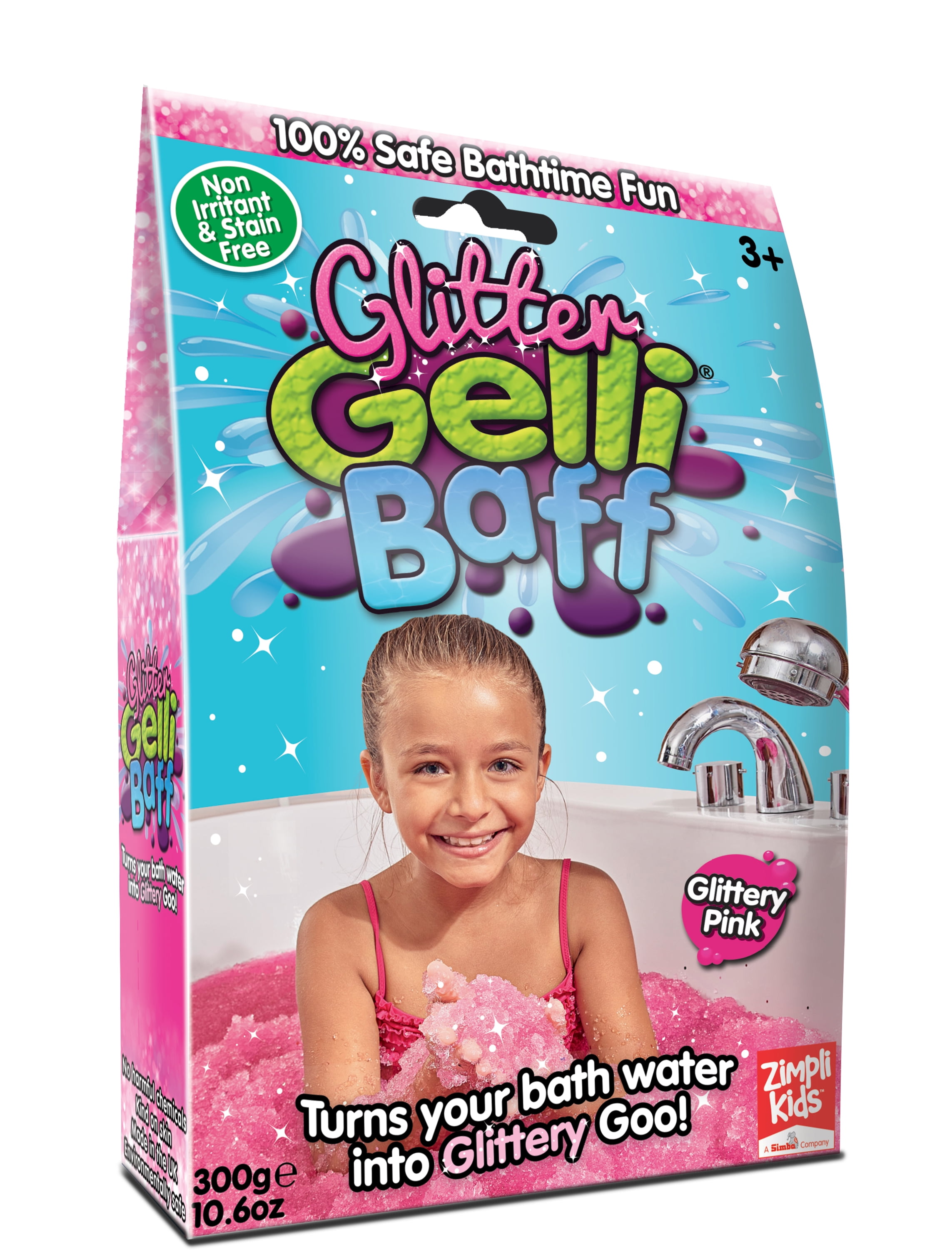 GLITTER GELLI BAFF 1 PC FUN BATH TIME GOO GOOEY NOVELTY TOY KIDS CHILDREN HOBBY 