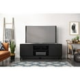 thumbnail image 5 of Nexera Arrow TV Stand with Shelves for TVs up to 80 in., Black, 5 of 5