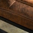 thumbnail image 2 of Microfiber Upholstered Chair - Minimalist Look & Sturdy Build - Living & Working Areas / Add a Modern Flair, 2 of 3