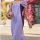 thumbnail image 3 of Vestido largo sin mangas con espalda descubierta para mujer, traje Sexy de corte Irregular, color morado, elegante, a la moda, para fiesta y cena, novedad de verano, 2024, 3 of 5