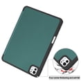 thumbnail image 5 of Dteck for iPad Pro 11 Inch 2024 Case with Pencil Holder, Slim Trifold Stand Case for iPad Pro 11" (M4) 2024,Deep Green, 5 of 6
