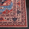 thumbnail image 4 of SAFAVIEH Serapi Valentina Oriental Machine Washable Area Rug, Red/Beige, 8' x 10', 4 of 12