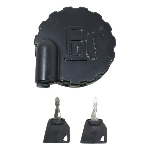 RAParts Diesel Fuel Tank Cap w/ 2 Keys Fits JCB Backhoe 4C 123/05892 331/33064 331/45908