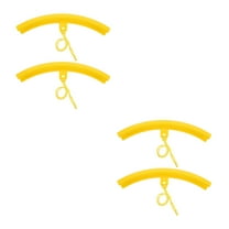 WORGEOUS 4 pcs Car Wheel Rim Edge Protector Vehicle Tire Guard Rim Protector Universal Car Wheel Guard For Curb Wheel Scratch Prevention