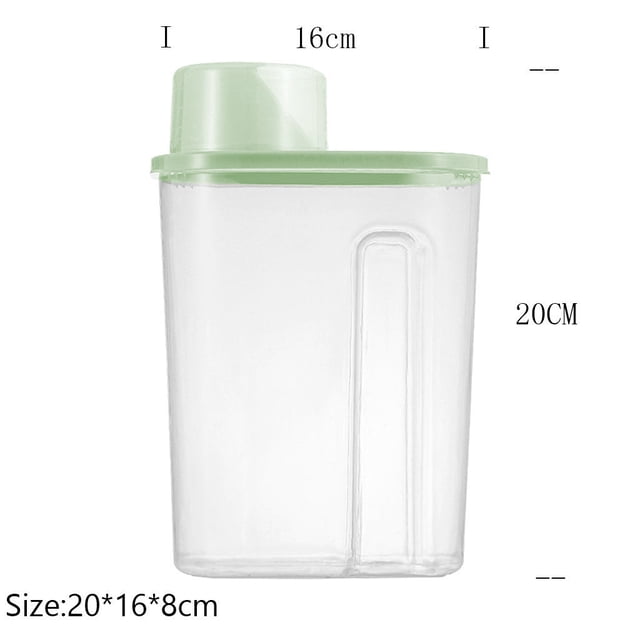COM1950s Boîte de Rangement en Plastique, Stockage Alimentaire en Plastique, Réservoir de Stockage Multi-Céréales pour Cuisine, Boîte de Stockage de Produits Secs en Plastique, Réservoir Scellé Anti-Insectes Multi-Céréales, Stockage de Nourriture Sèche