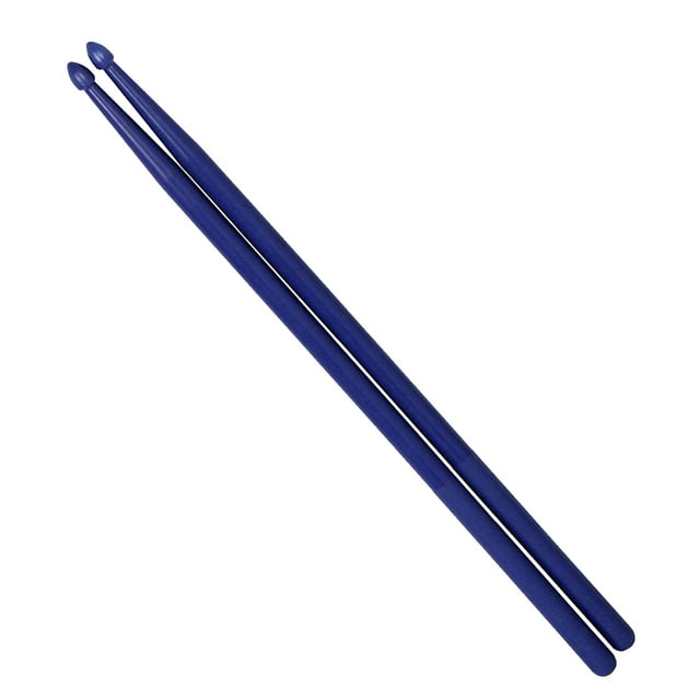Youkk 2 Pcs Bâtons de Rythme en Nylon pour Tambours, Maillets de Percussion, Instrument de Musique pour Enfants, Débutants, Adultes, Professionnels, Vert Foncé, Bleu Foncé