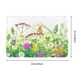thumbnail image 3 of Balery Design Name Doormats - Non-Slip Front Door Mat Spring Doormat For Front Door Decor, Home, And Office, Welcome Mats With Floral Print 16x24 Inch, 3 of 9