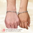 thumbnail image 3 of VNOX Bracelet for Couple - Personalized Bracelet, Braided Rope His and Her Bangle, Adjustable Friendship Bracelets for Sister BF GF, Pinky Promise Couple Bracelets Gifts, 3 of 6