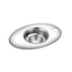 thumbnail image 1 of Bearachild Separador de huevos de acero inoxidable 304, divisor de yema de huevo, filtro de huevo, suministros de cocina Cocina y Comedor Bearachild HA014766-00, 1 of 1