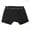Black, variant on CARER Black Plus Size Incontinence Underwear Heavy Duty Briefs for Men Size 3XL 2 Pack