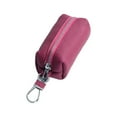 thumbnail image 2 of Small Organizer Wallet Clutch Bag Ecohintz Genuine Leather Key Holder Purse - Compact Car Key Organizer with Keychain | Rfid-Blocking Design for Men & Women, Key Holder Bag, Purple, 2 of 9
