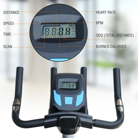 exercise bike with heart monitor